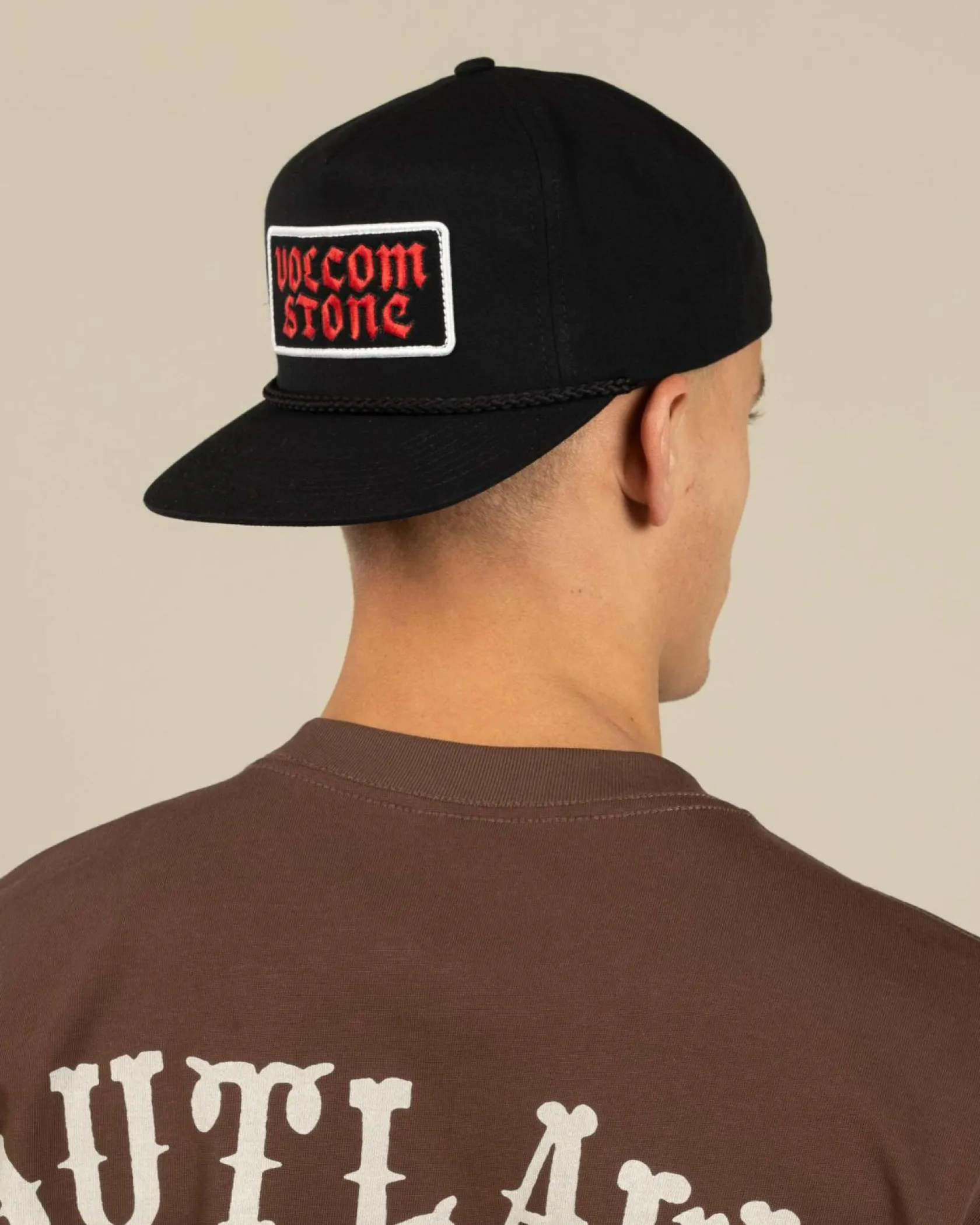 Volcom Heavy Tone Snapback Cap Black Online