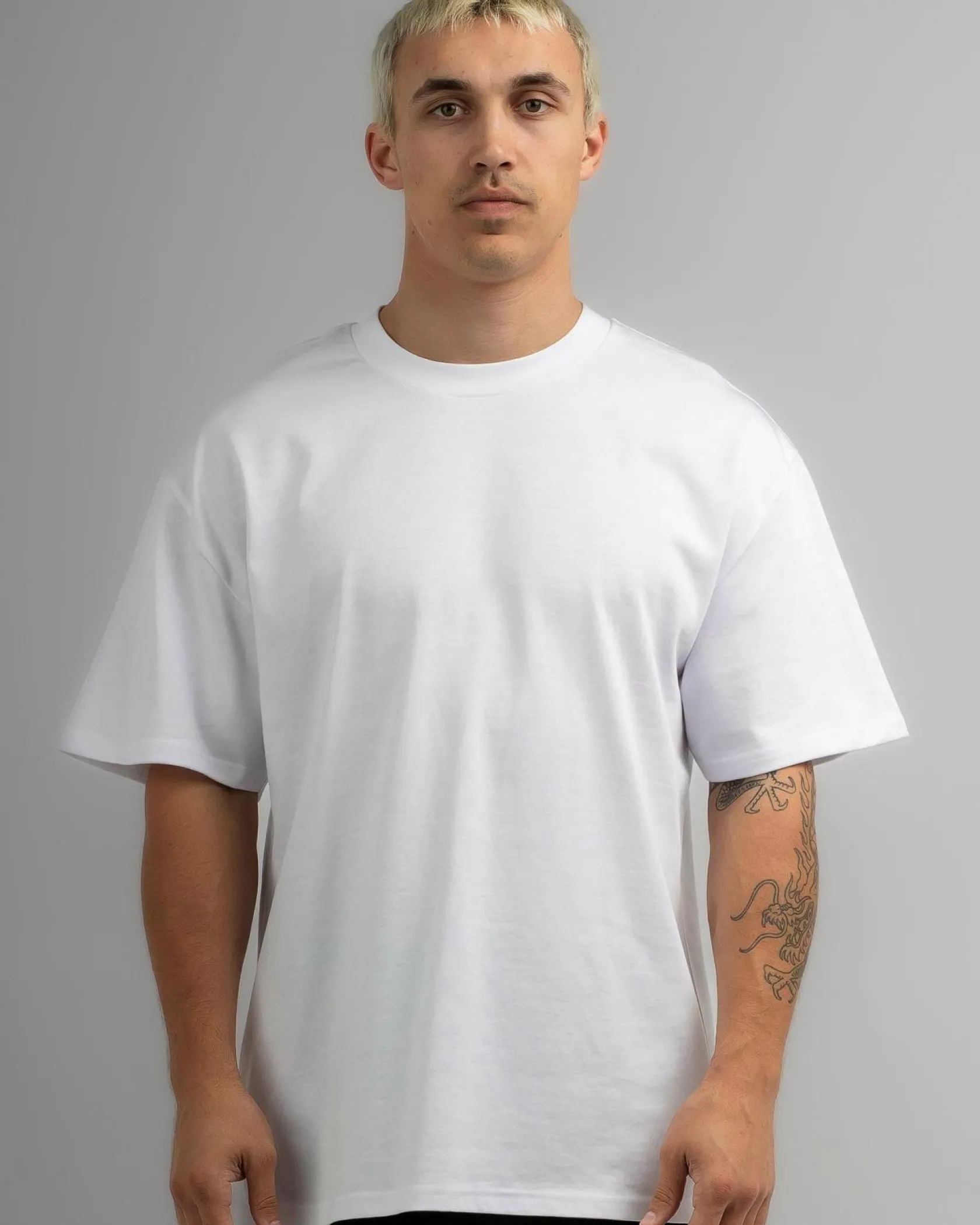AS Colour Heavy T-Shirt White New