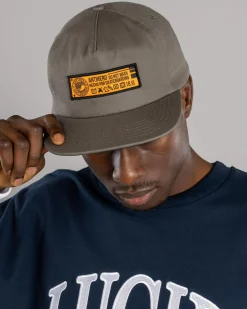 Antihero Hecho Por Skate Snapback Cap Grey Best