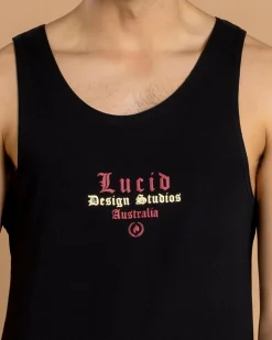Lucid Hellion Singlet Black Discount