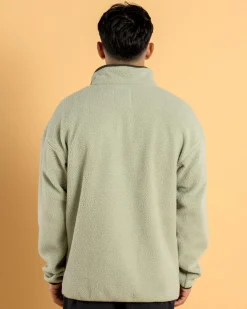 Columbia Helvetia Half Snap Fleece Sweatshirt Safari Discount