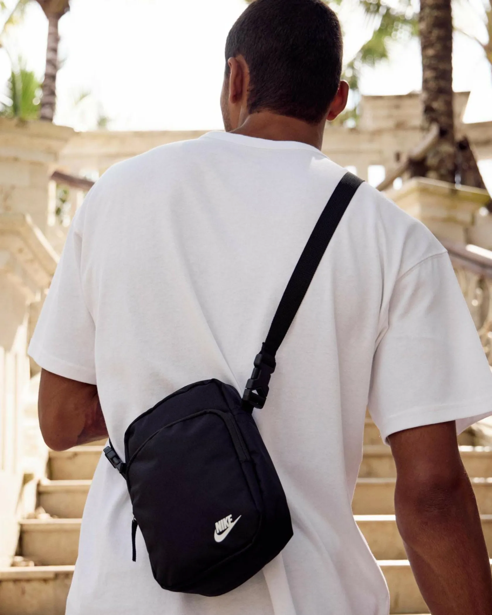 Nike Heritage Crossbody Bag Black/black/white Online