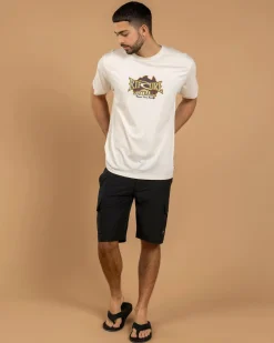 Rip Curl Heritage Desto T-Shirt Bone Outlet