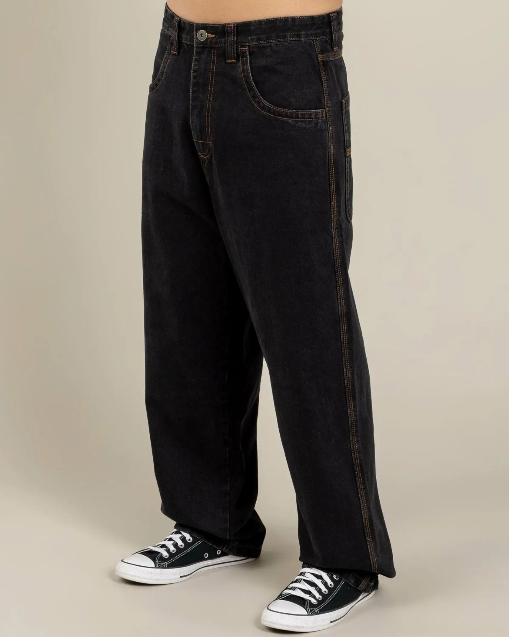 Jacks Heritage Jeans Washed Black New