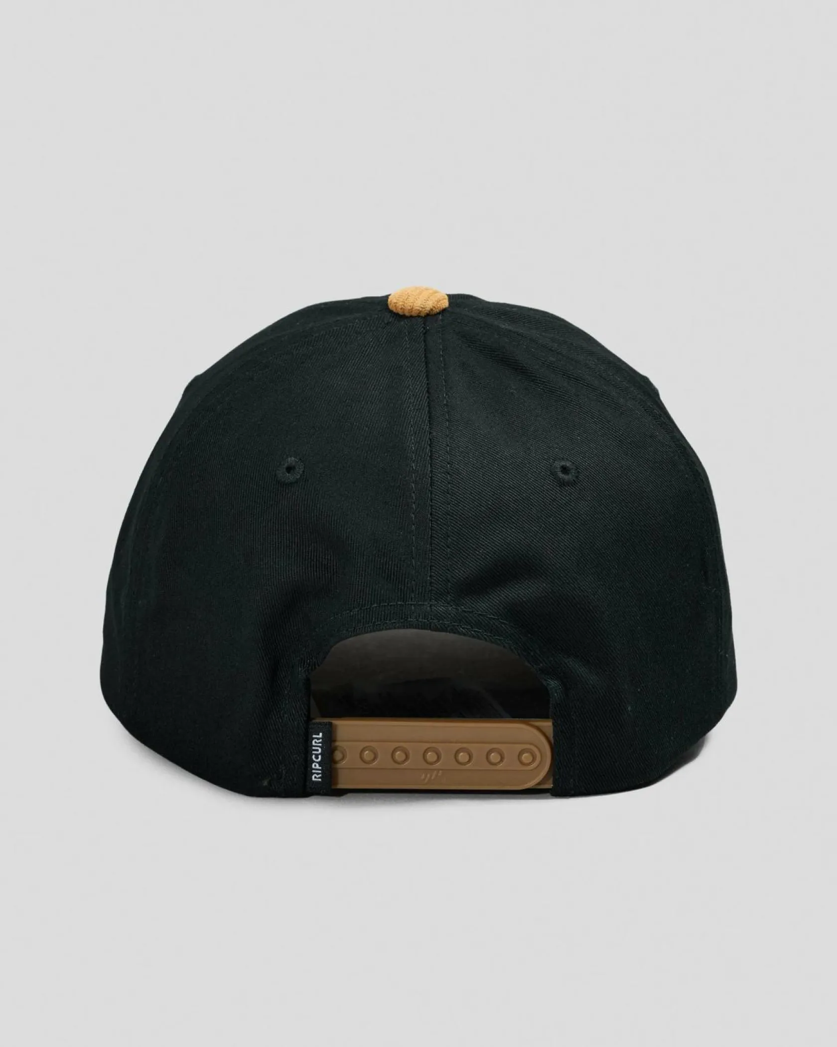 Rip Curl Heritage Oval Snapback Cap Black/tan Clearance