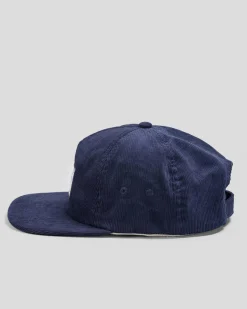 Billabong Heritage Strapback Cap Steel Blue New