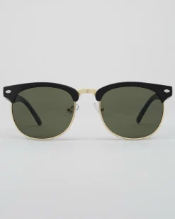 Happy Hour Herman G2 G-15 Sunglasses Matte Black/green