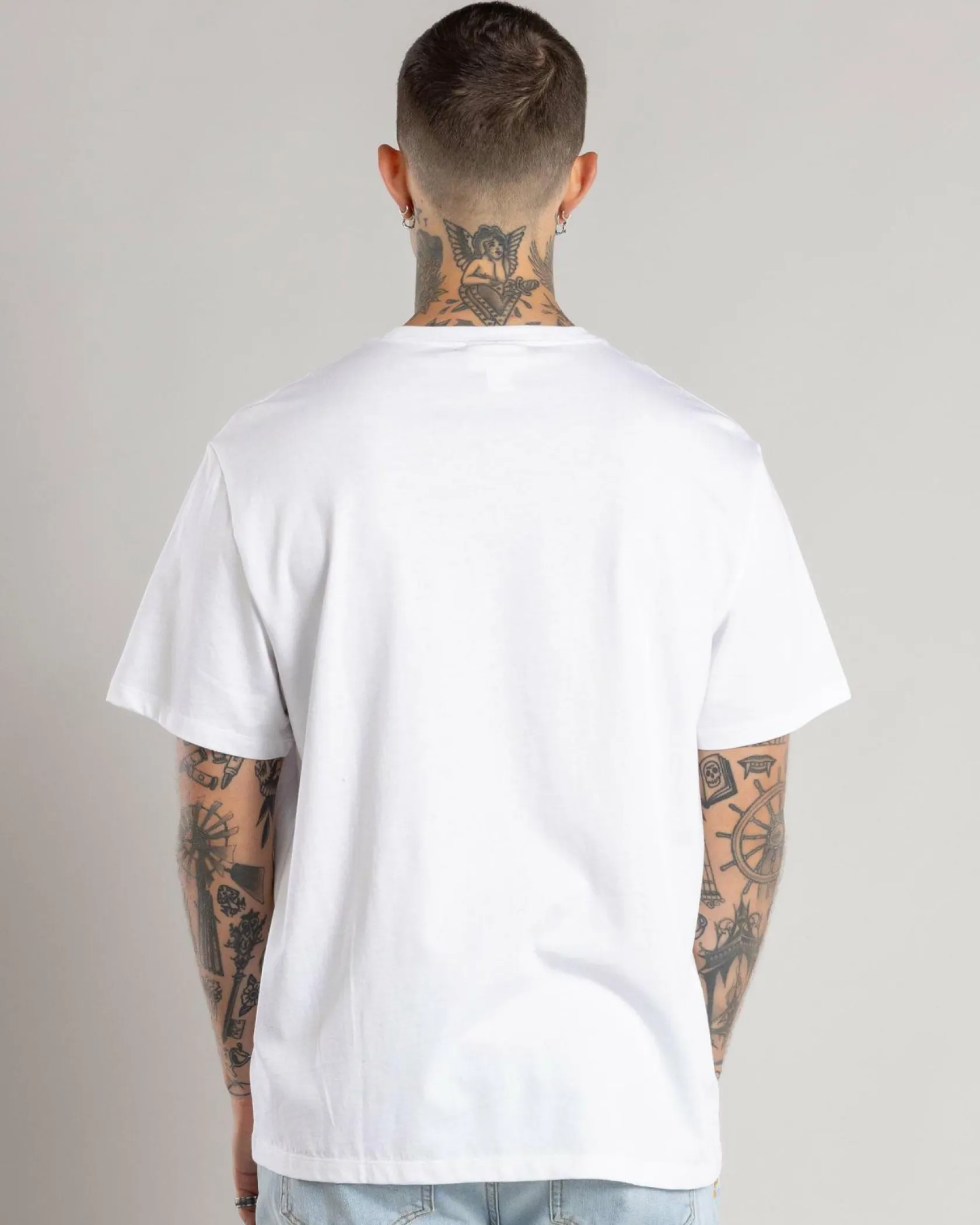 Calvin Klein Hero Monologo T-Shirt Brilliant White Clearance