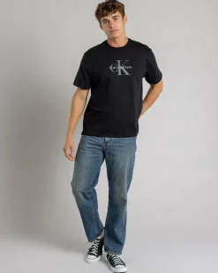 Calvin Klein Hero Monologo T-Shirt Black New