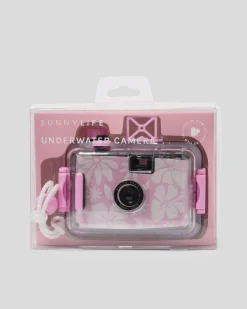 Sunnylife Hibiscus Underwater Camera Pink/white