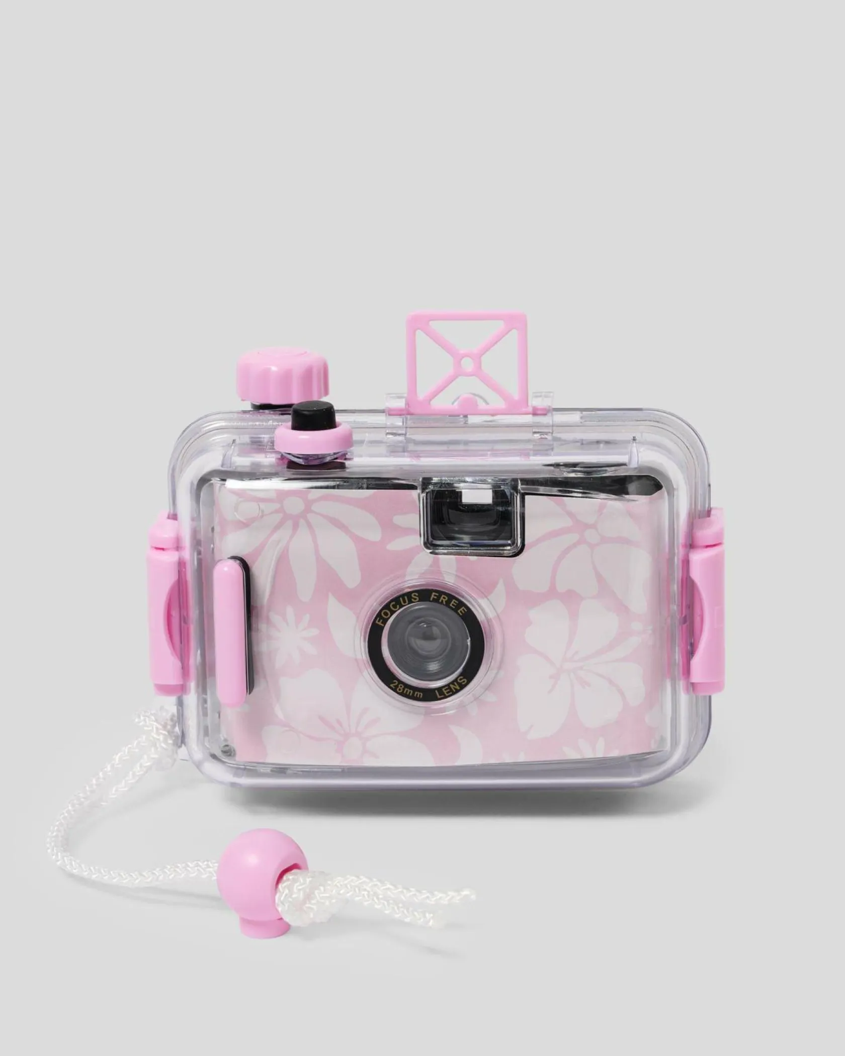 Sunnylife Hibiscus Underwater Camera Pink/white