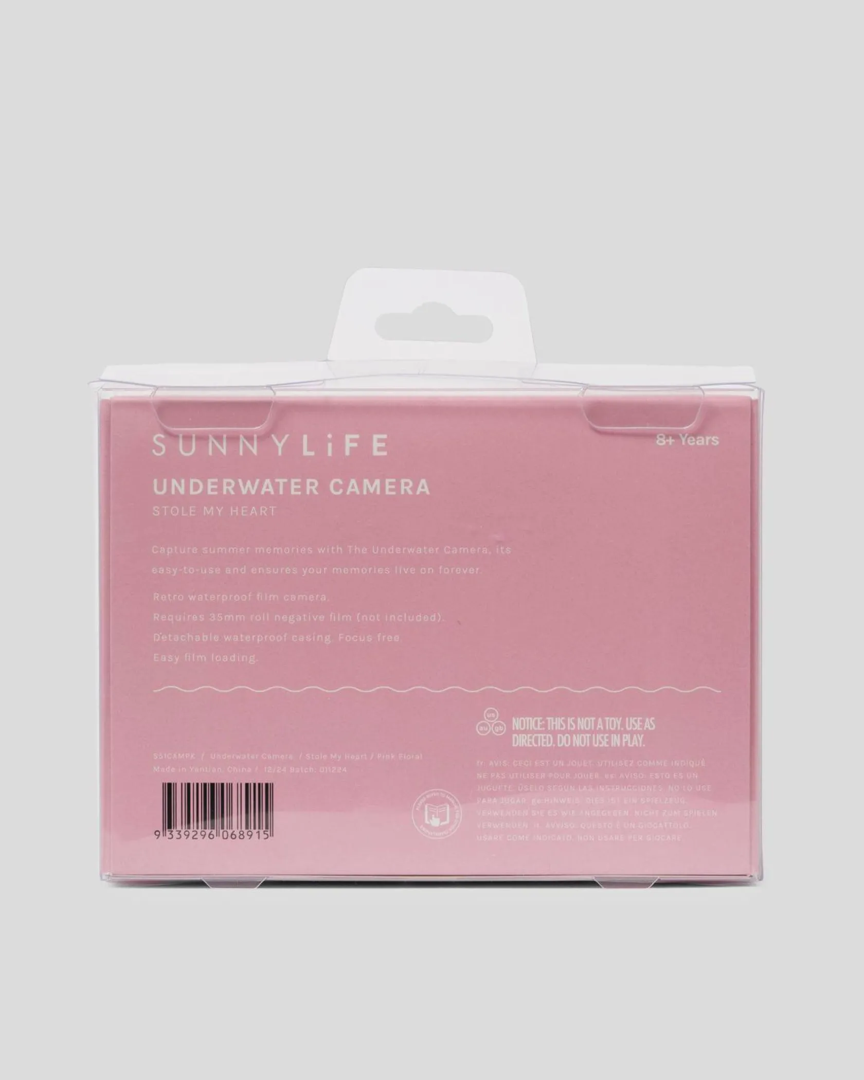 Sunnylife Hibiscus Underwater Camera Pink/white