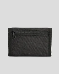 Salty Life Hidden Utopia Tri-fold Wallet Black Best