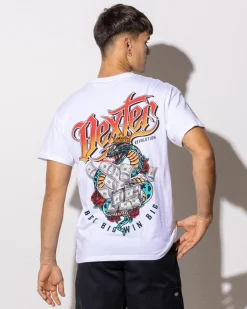 Dexter High Roller T-Shirt White Discount