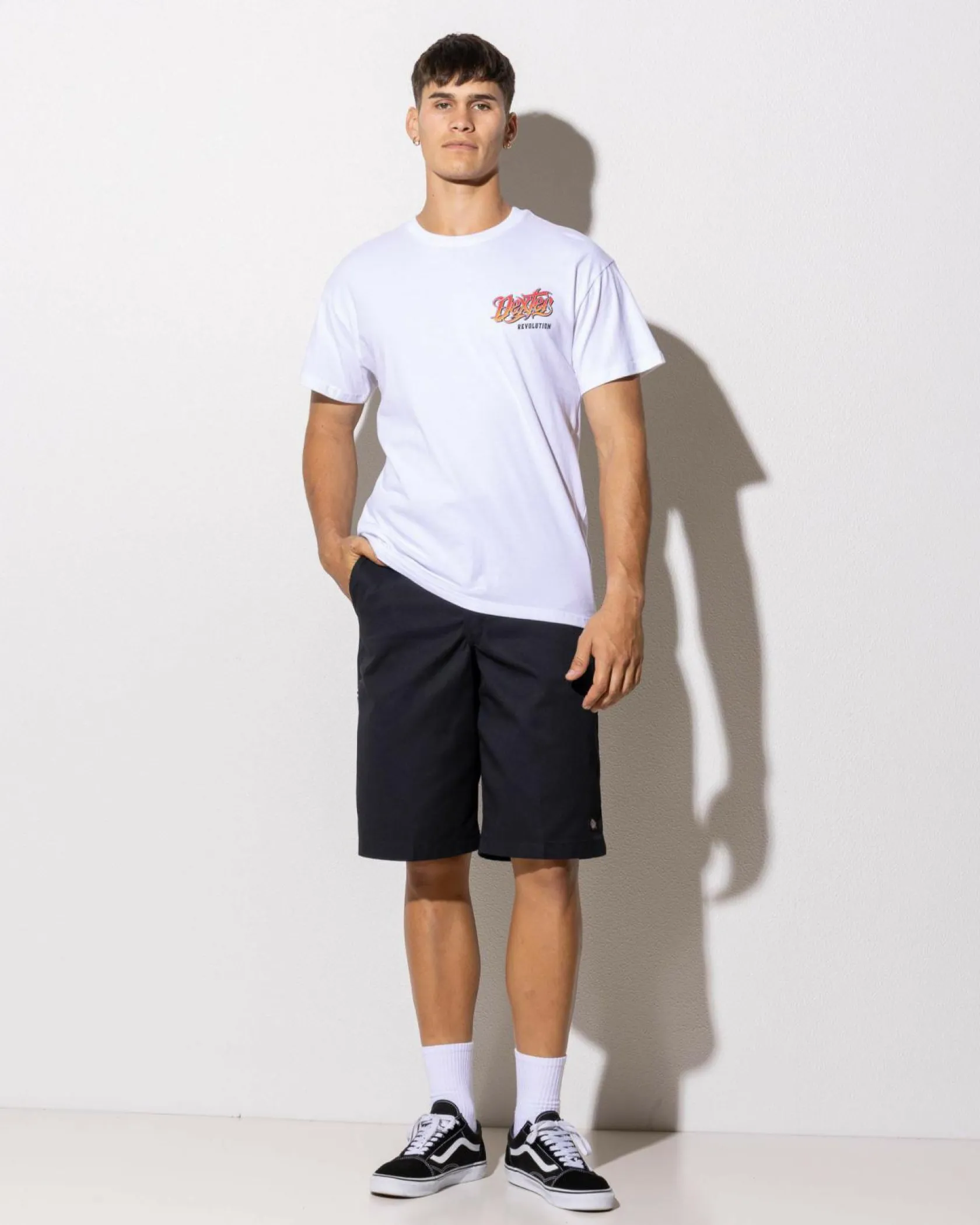 Dexter High Roller T-Shirt White Discount