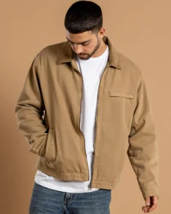 Silent Theory Holland Jacket Tan Discount