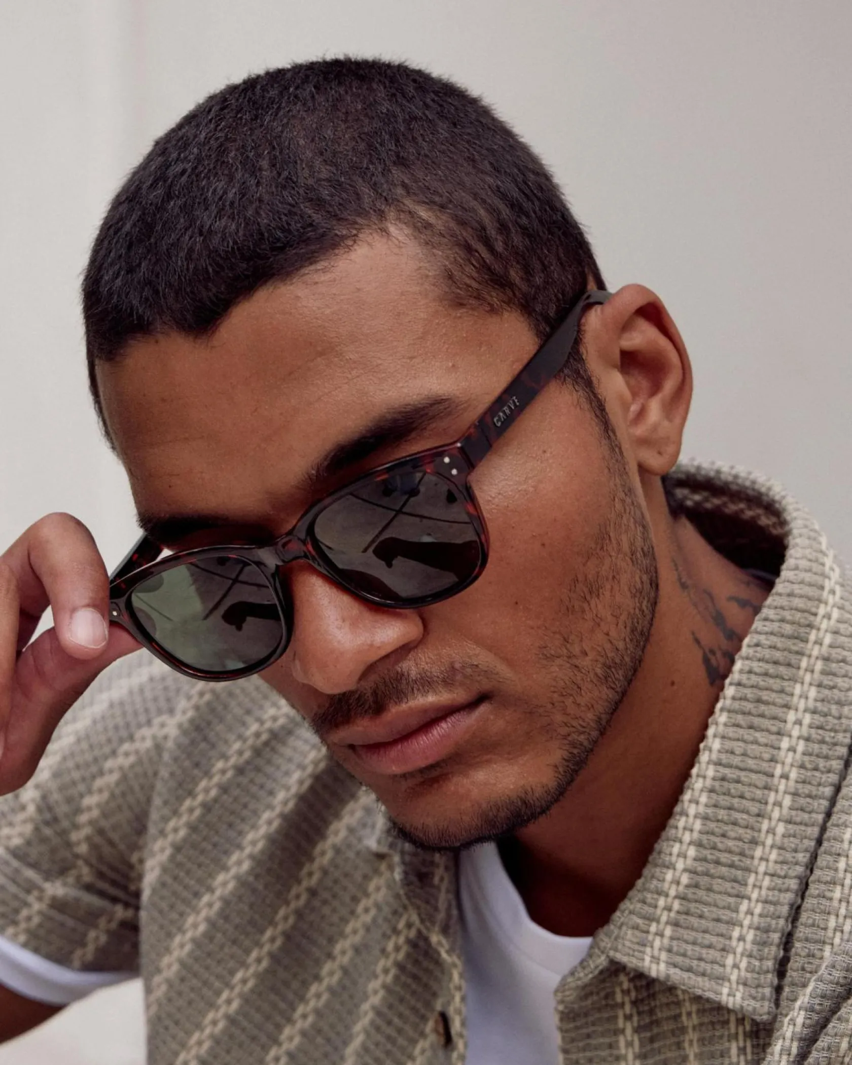Carve Homeland Polarised Sunglasses Brown Tort Sale