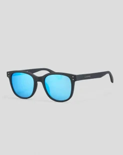 Carve Homeland Sunglasses Matt Black/ Grey With Blue Iridium