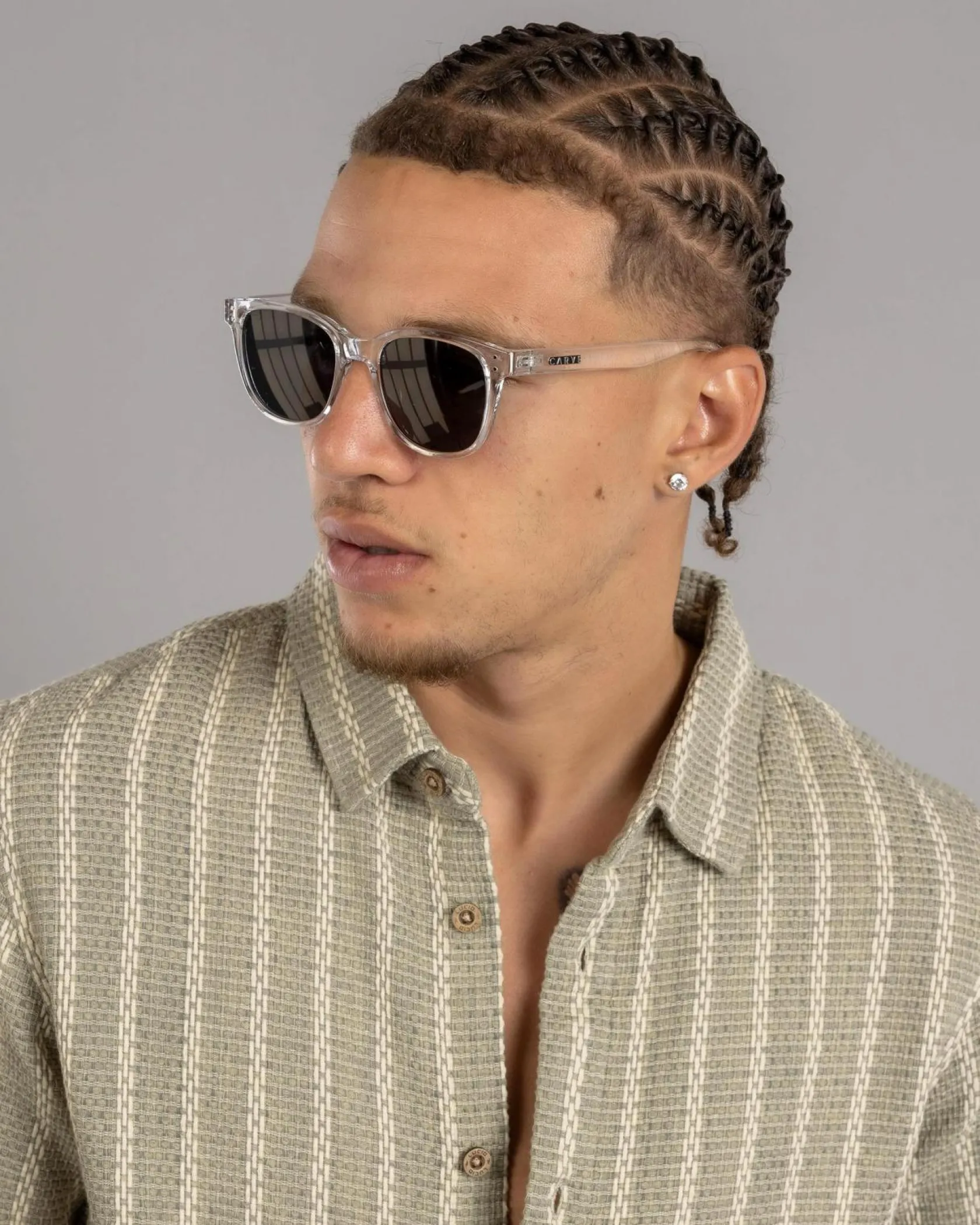 Carve Homeland Sunglasses Gloss Clear/ Grey Best