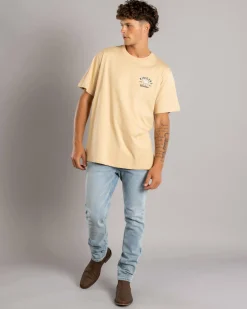 Ringers Western Hometown Relaxed T-Shirt Dark Sand Discount
