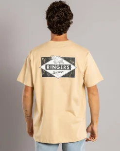 Ringers Western Hometown Relaxed T-Shirt Dark Sand Discount