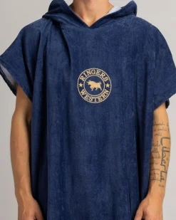 Ringers Western Hooded Towel Navy Best