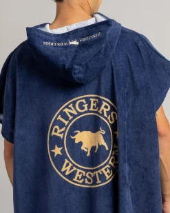 Ringers Western Hooded Towel Navy Best