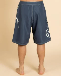 Rusty Hoodus Fixed Waist Board Shorts China Blue Clearance
