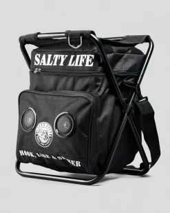 Salty Life Hooked Swivel Speaker Cooler Seat Black Clearance