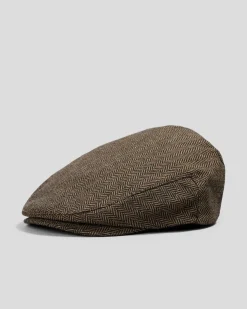 Brixton Hooligan Snap Cap Brown/khaki Clearance