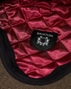 Brixton Hooligan Snap Cap Brown/khaki Clearance