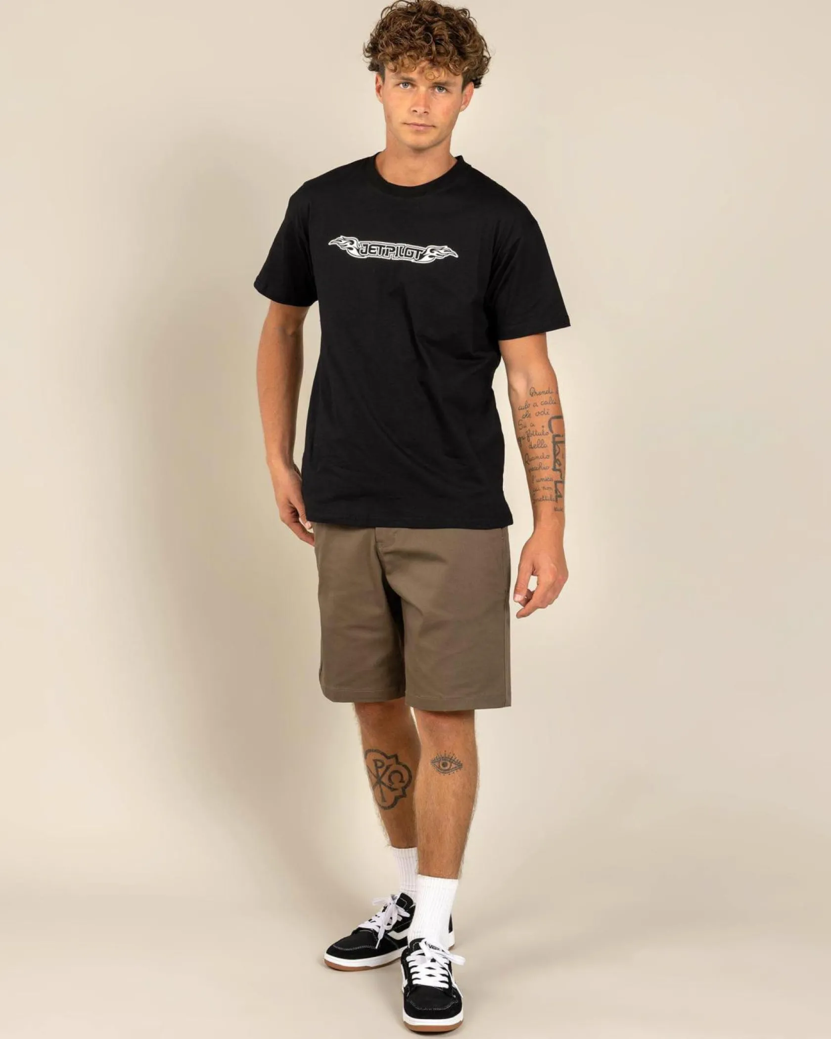 Jetpilot Hot Rod T-Shirt Black