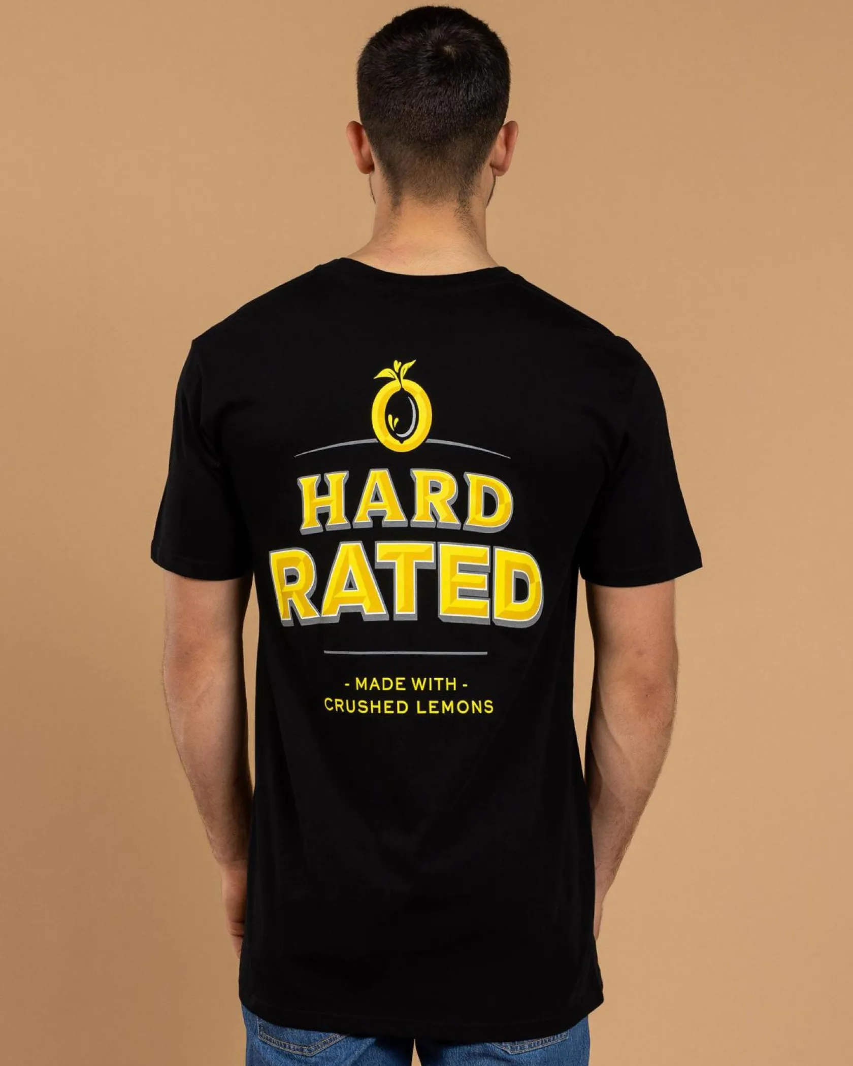 Hard Rated HR Classic T-Shirt Black Discount