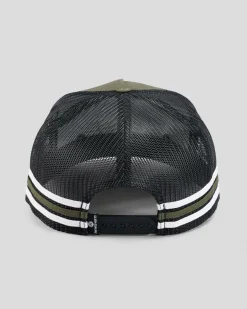 The Mad Hueys Hueys Good Life Trucker Cap Olive Outlet