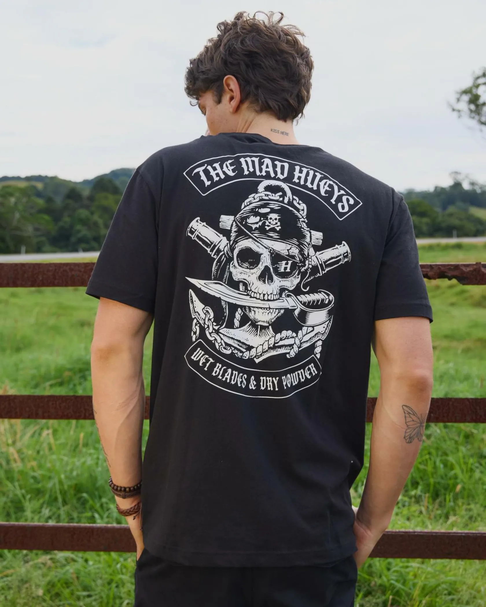 The Mad Hueys Hueys Pirate T-Shirt Black Best