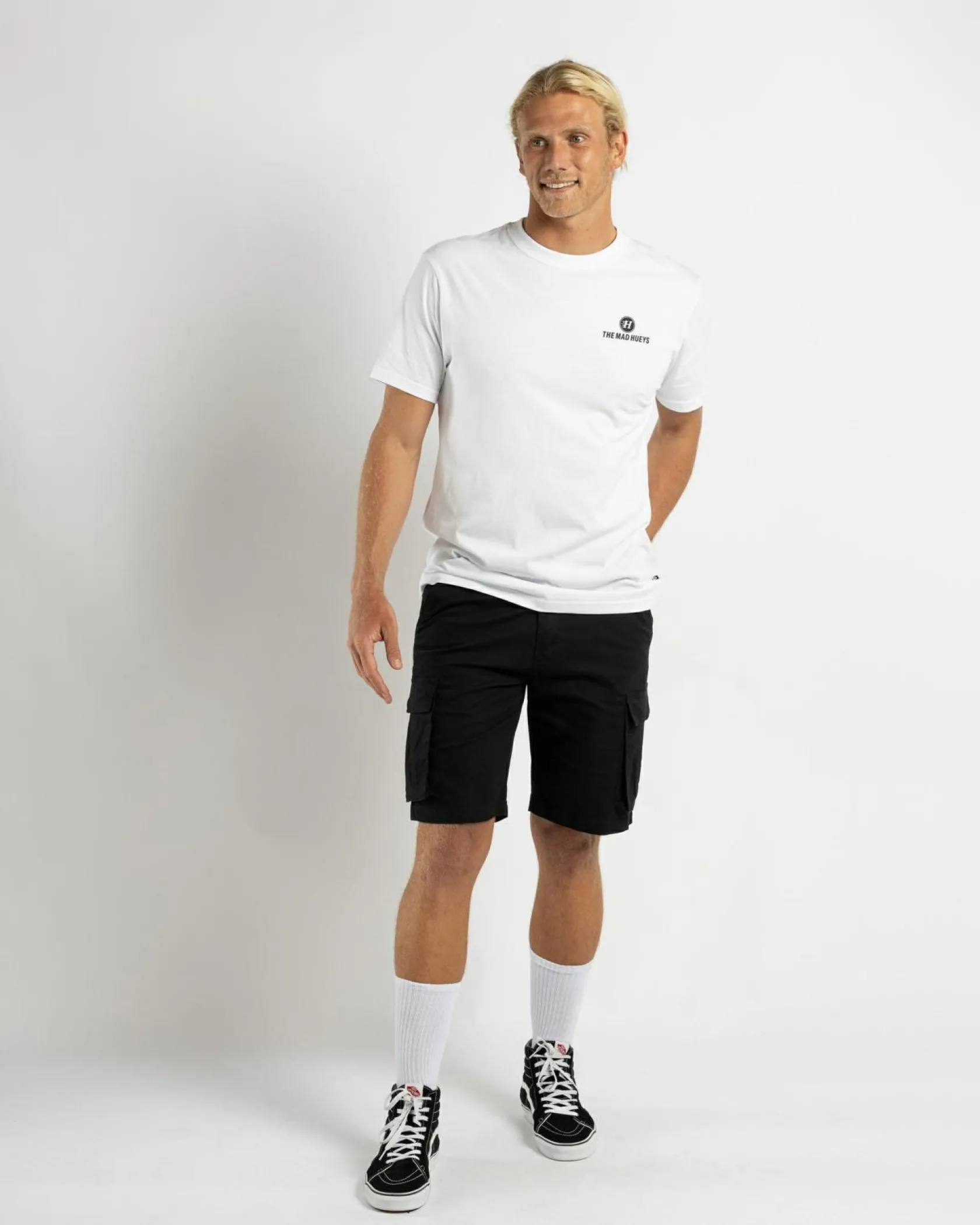The Mad Hueys Hueys T-Shirt White Clearance