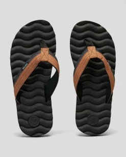 Kustom Hummer III Thongs Slate/tan Outlet