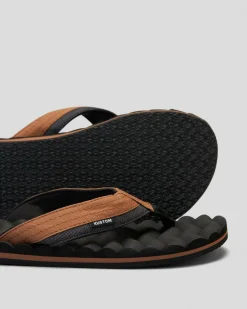 Kustom Hummer III Thongs Slate/tan Outlet
