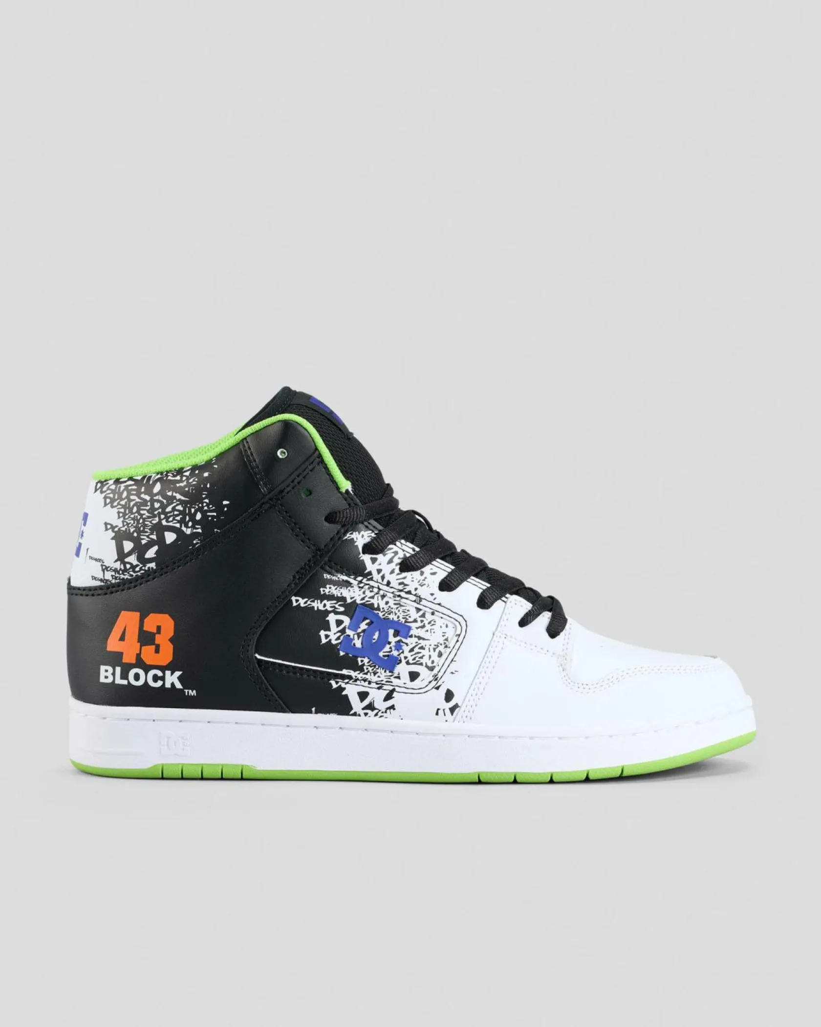 DC Shoes 43i Manteca 4 Hi-Top Shoes Black/white/black Online