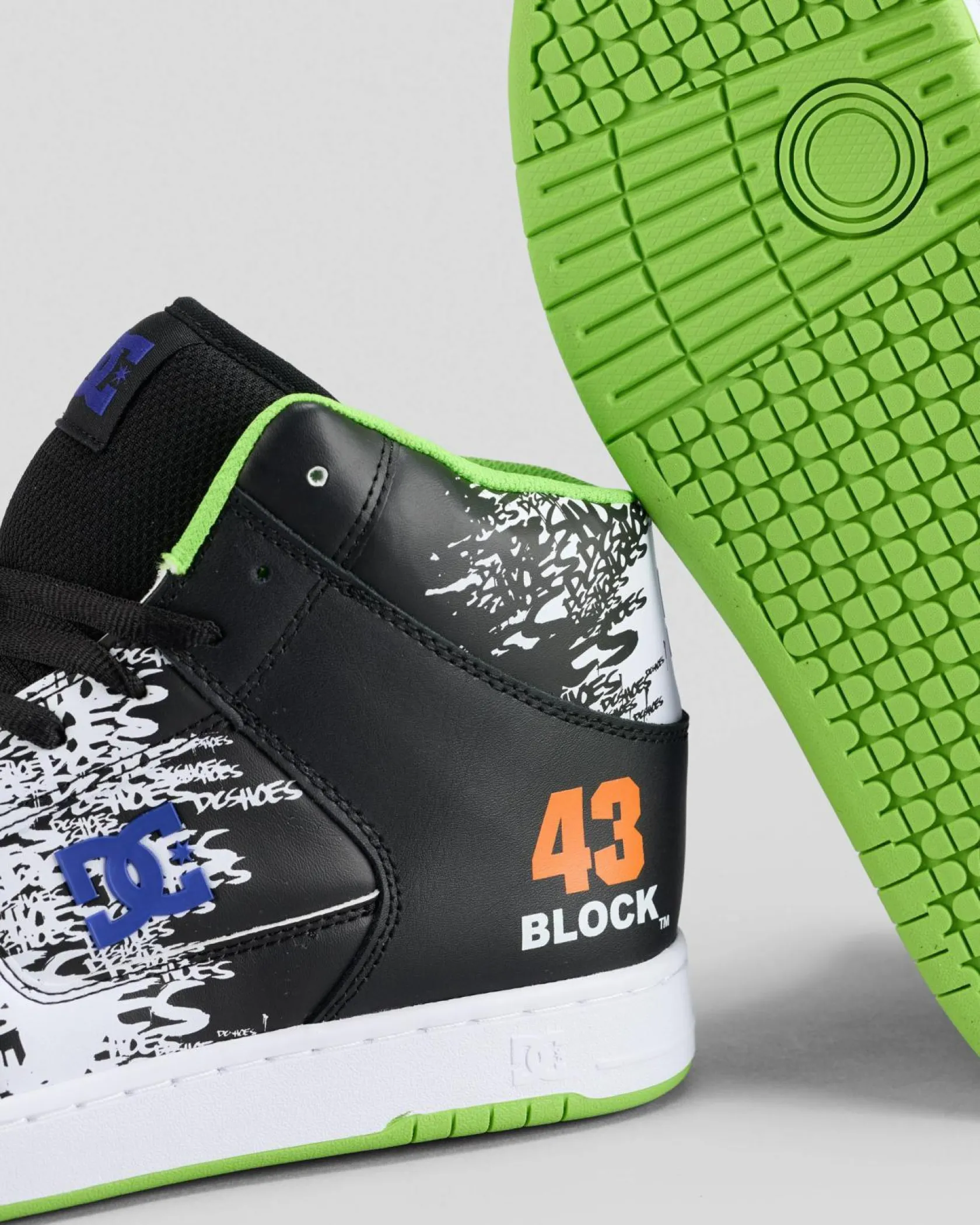 DC Shoes 43i Manteca 4 Hi-Top Shoes Black/white/black Online