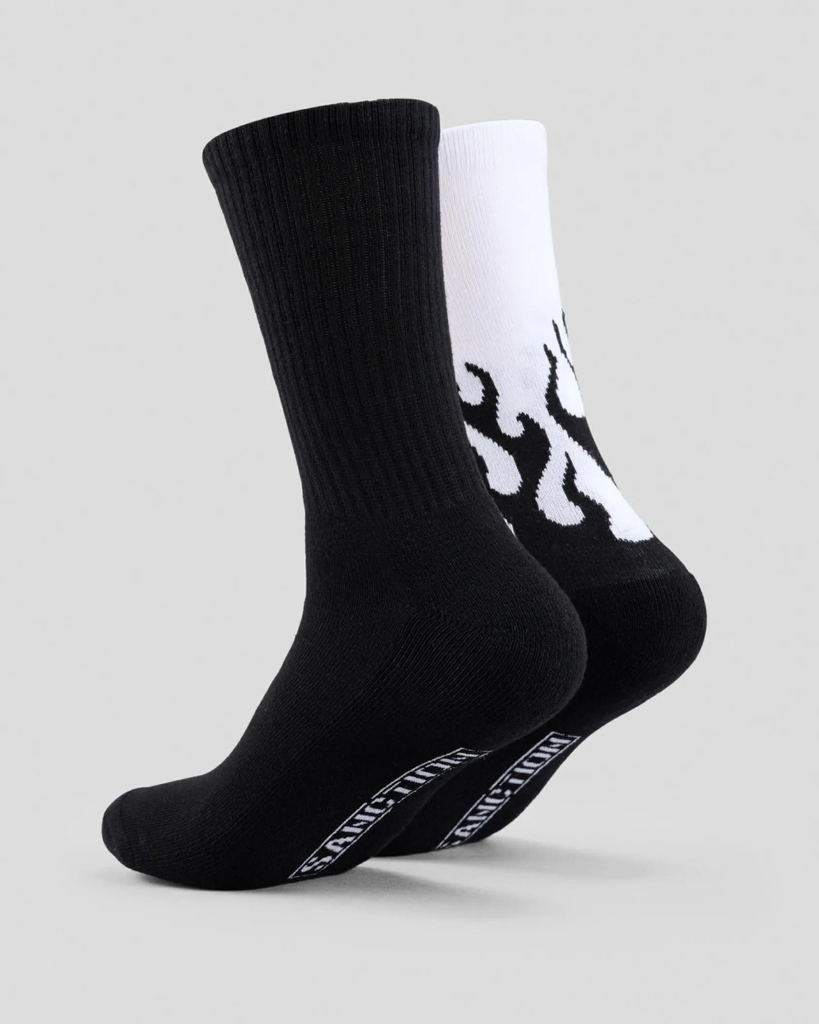 Sanction Ignite Socks 2 Pack Black/white Online