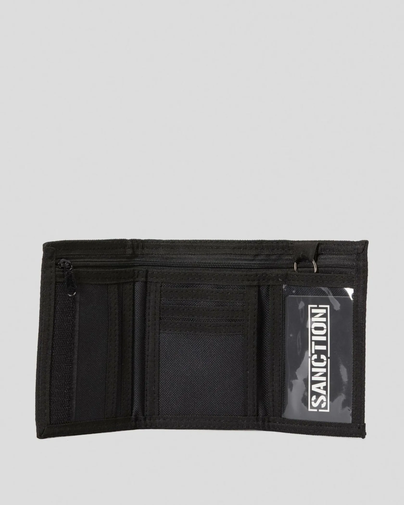 Sanction Ignite Trifold Wallet Black New