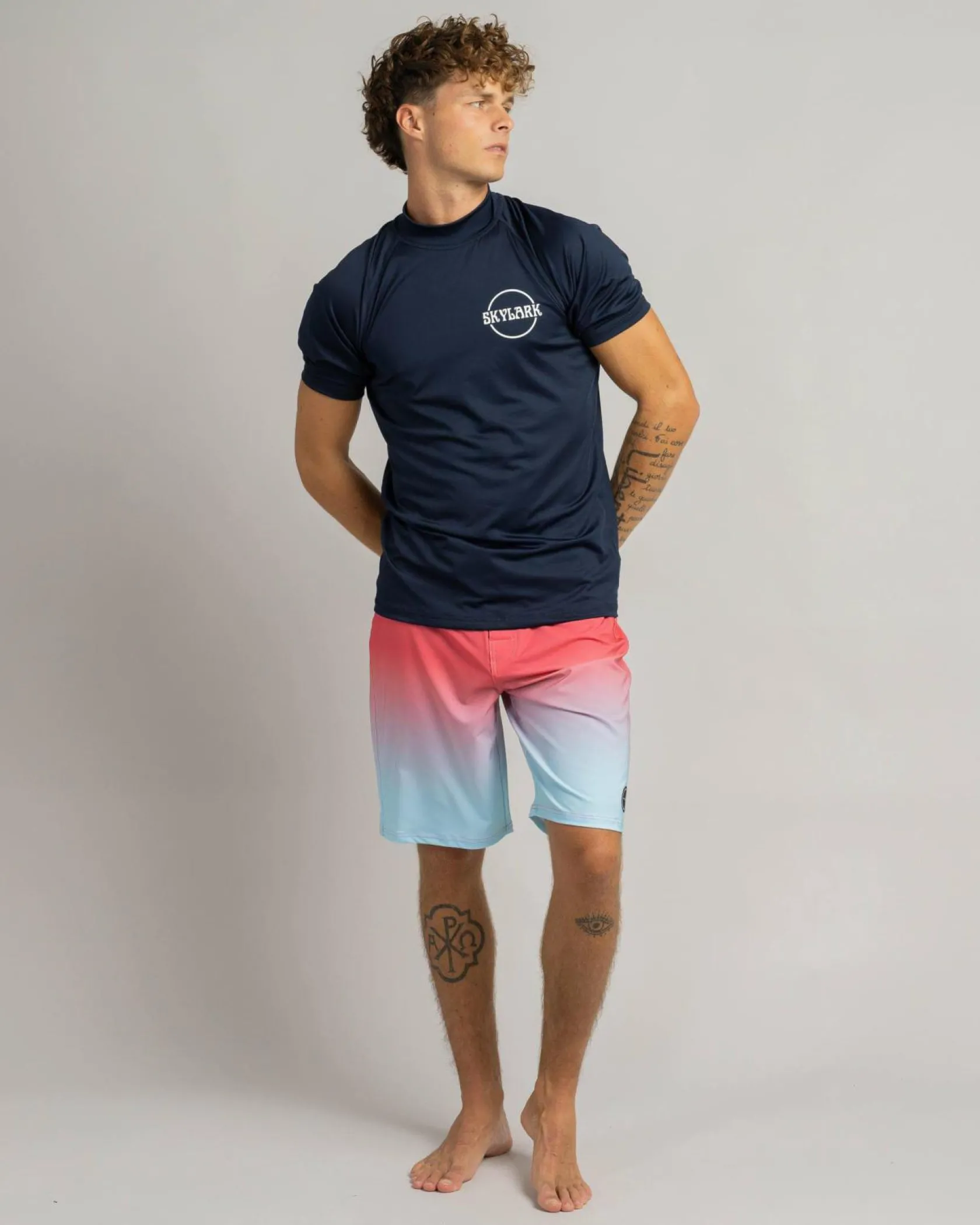 Skylark Immerse Short Sleeve Rash Vest Navy Best