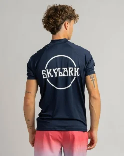 Skylark Immerse Short Sleeve Rash Vest Navy Best