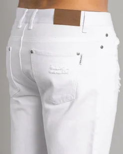 Jacks Impel Denim Shorts White Hot
