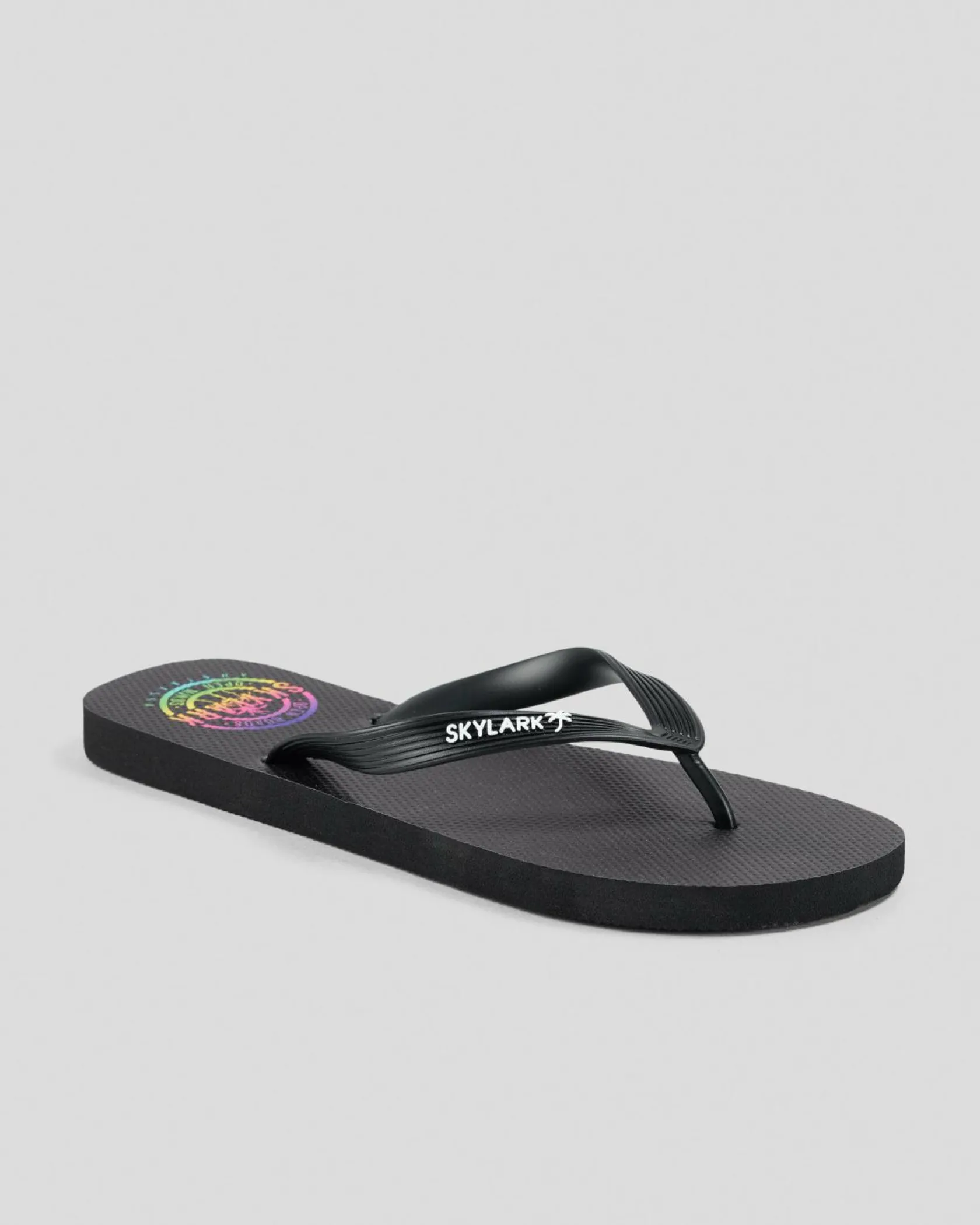 Skylark Indulge Thongs Black/multi Best