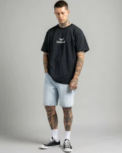 Thrills Infinite Dopamine Slacker Denim Short Light Ash Blue Online