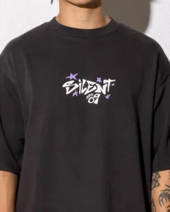 Silent Theory Influence Box T-Shirt Charcoal