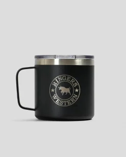 Ringers Western Insulated Brew Mug Black Clearance