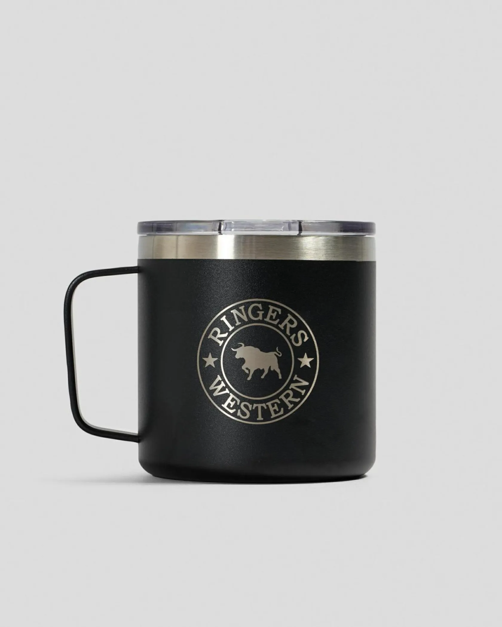 Ringers Western Insulated Brew Mug Black Clearance